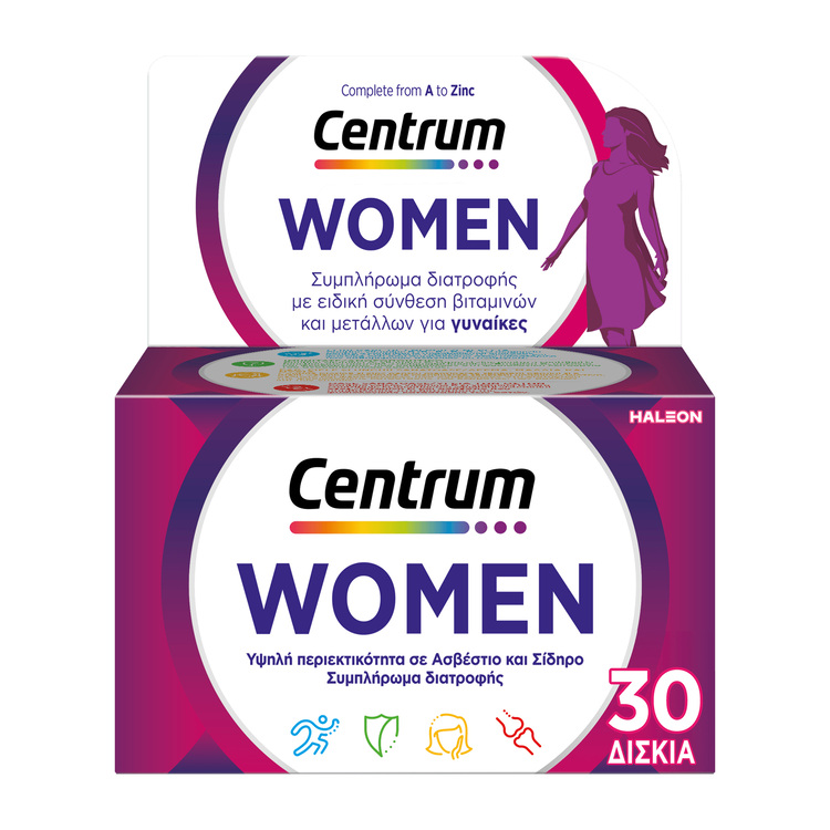 CENTRUM - WOMEN Complete from A to Zinc - 30tabs